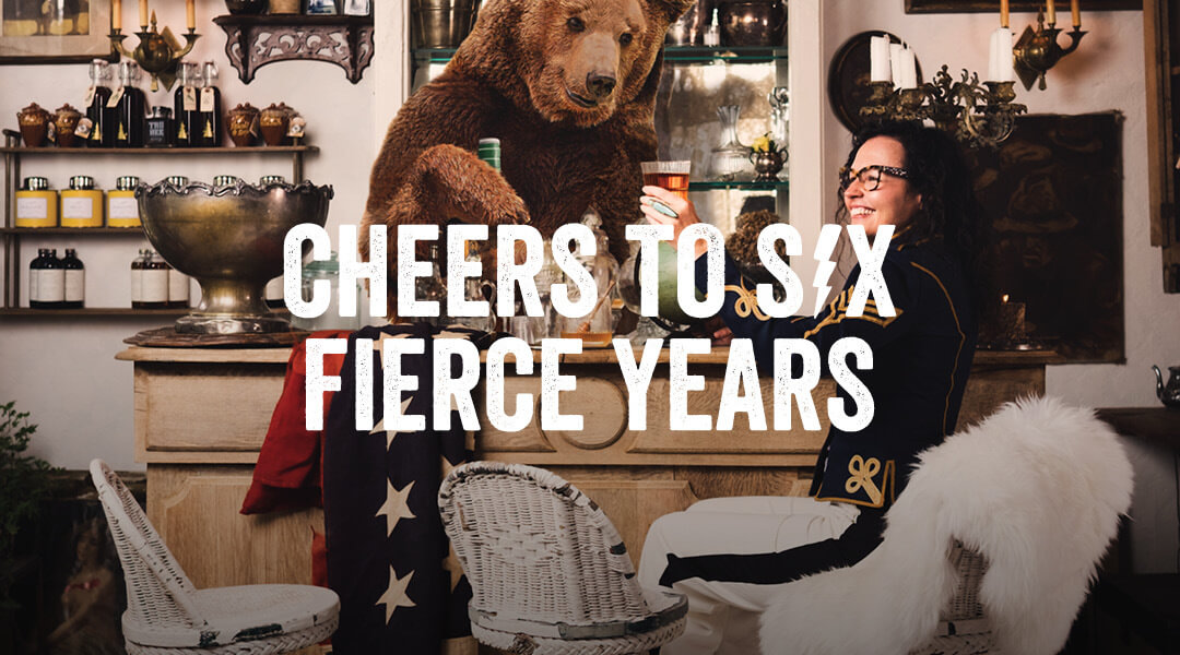 Cheers to six fierce years.